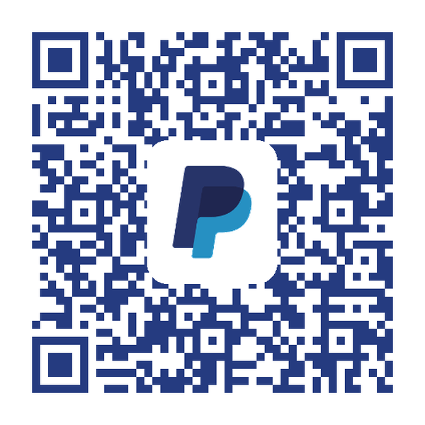 PayPal-QR-Code für eine Spende an den AWS Aniridie-Wagr e.V.