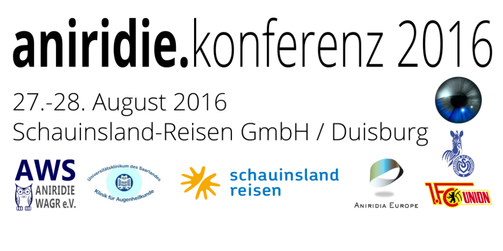 Aniridiekonferenz 2016-banner